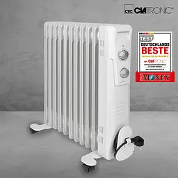 Олійний радіатор Clatronic RA 3737 11 секцій - мініатюра 4