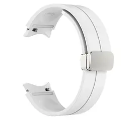 Ремінець Primolux Magnetic Silicone для годинника Samsung Galaxy Watch 4/Watch 5/Watch 5 Pro White S/M - мініатюра 2