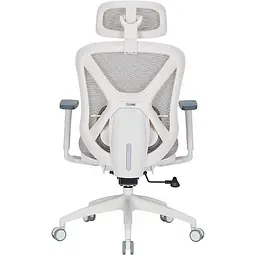 Крісло офісне Officepro Atlas OC630-W-LG-LG White/Light Gray (OC630-W-LG-LG) - мініатюра 3
