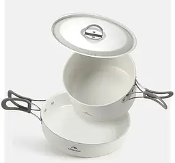 Каструля Naturehike CNK2450CF013 із керамічним антипригарним покриттям 3 л (1047-6927595712450) - мініатюра 2
