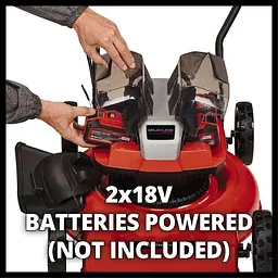 Газонокосарка акумуляторна PXC GE-CM 36/48 Li M 36В Einhell sad0002084 - мініатюра 7