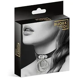 Чокер з двома кільцями Bijoux Pour Toi - Two Rings - мініатюра 3