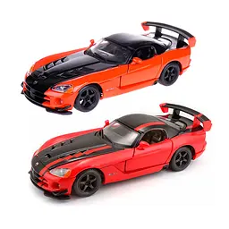 Автомодель Bburago Dodge Viper SRT10 ACR 1:24 в асортименті (18-22114) - мініатюра 2