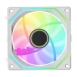 Кулер до корпусу OCYPUS GAMMA F12 UNI ARGB білий (GAMMA-F12-WH1AM00U-GL) - мініатюра 2