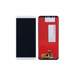 Дисплей Huawei для Honor 7C Pro LND-L29/Y7 Prime 2018 LDN-L21/Y7 2018 LDN-L02 із сенсором Білий (DH0615)