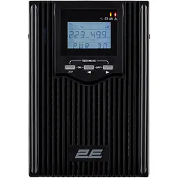 Джерело безперебійного живлення 2E PS2000L, 2000VA/1600W, на зовнішні АКБ 4x12В, 2xSchuko+1xC13 - мініатюра 2