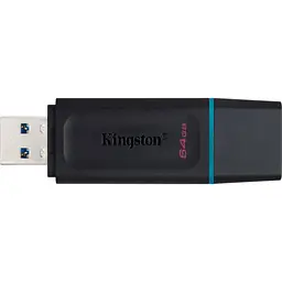 USB флеш накопичувач Kingston 64GB DataTraveler Exodia Black/Teal USB 3.2 (DTX/64GB) - мініатюра 3