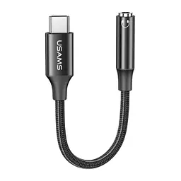 Аудіоадаптер Usams US-SJ599 AU16 Type-C to 3.5DC (SJ599YPTC01) (6958444904559)