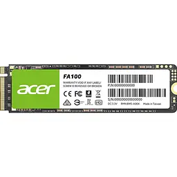 Накопичувач SSD Acer m.2 NVMe 256Gb FA100 240 250 (BL.9BWWA.118)