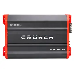 Чотирьохканальний підсилювач Crunch GP-2000.4 - мініатюра 2
