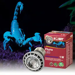 Ультрафіолетова лампа LED для тераріумів Hobby Fluro LED 1 W (37600) - мініатюра 7