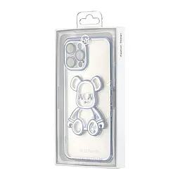 Чохол Shining Bear Case Protected Camera iPhone 12 Pro Max Blue - мініатюра 2