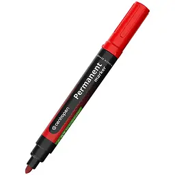 Маркер Centropen Permanent 8566 2.5 мм круглий червоний упаковка 10 шт. (8566/02)