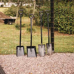 Лопата совкова будівельна Fiskars Ergonomic Pro (1066713) - мініатюра 7