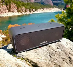 Колонка Anker Soundcore 3 Black 16 Вт (IPX7, Bluetooth 5.0, TYPE-C, 24 години на одному заряді) - мініатюра 4