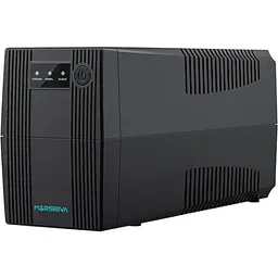 ДБЖ Marsriva MR-UF600, 600ВА/360Вт, Line-Interactive, LED version, 2хSchuko, 1x12V/7Ah