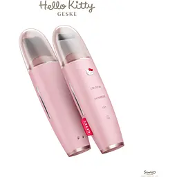 Мікрострумовий скрабер для шкіри та усунення чорних точок GESKE MicroCurrent Skin Scrubber & Blackhead Remover 9 в 1 by Hello Kitty рожевий - мініатюра 2