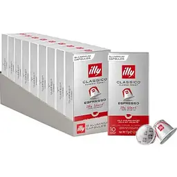 Набір кави в капсулах Nespresso Illy Classico 100 шт