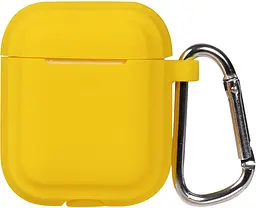 Кейс TOTO Plain Cover With Stripe Style Case AirPods Yellow