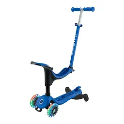 Самокат Globber Go Up Sporty 360 колеса з підсвіткою синій (456-600) - мініатюра 5