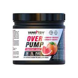 Передтренувальний комплекс Vansiton Over Pump, 450 грам - Грейпфрут