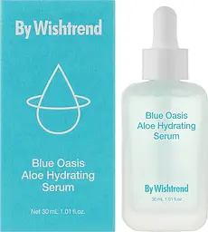 Зволожуюча сироватка з екстрактом алоє By Wishtrend Blue Oasis Aloe Hydrating Serum 30 мл - мініатюра 2
