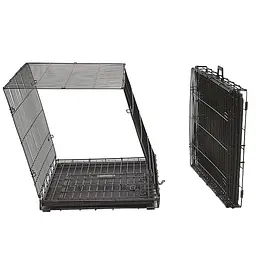 DOG-INN ferplast вольєр манеж клітка будка для собак двох дверна (FR73195017) - мініатюра 3