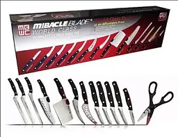 Набір професійних кухонних ножів Miracle Blade 13 в 1 - мініатюра 6