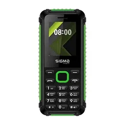 Мобільний телефон mobile X-style 18 Track, Black/Green Sigma teh0020345
