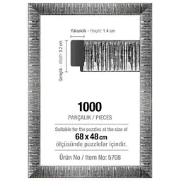 Рамка для пазлів Art Puzzle 1000 ел. 29 мм срібна (5708)