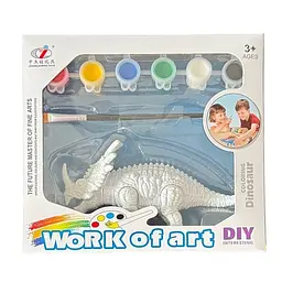 Набір для творчості Dino Toys Стиракозавр Розфарбуй динозавра набір 3_155A (Q9899-155A-3)