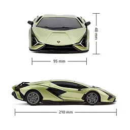 Автомобіль KS Drive на р/к Lamborghini Sian 1:24, 2.4Ghz зелений (124GLSG) - мініатюра 6