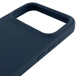 Чохол Epik Silk Full Protective (AA) NO LOGO для Apple iPhone 17 Pro / 18 Pro (6.3") Синій / Deep navy - мініатюра 4