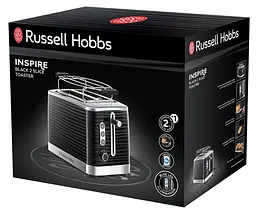 Тостер 24371-56 Inspire Black Russell Hobbs teh0026448 - мініатюра 5