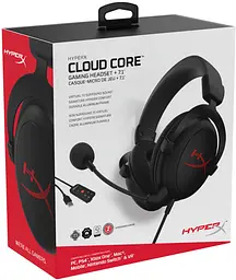 Навушники HyperX Cloud Core + 7.1 Black (HX-HSCC-2-BK/WW) - мініатюра 7