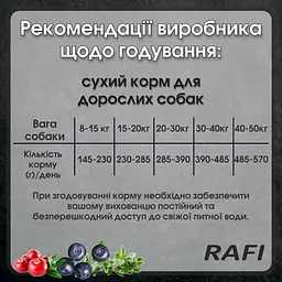 Сухий корм для дорослих собак Dolina Noteci RAFI з ягням та рисом 3 кг - мініатюра 3