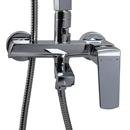 Душова система TOPAZ LEXI TL 21122-H57-00 настінна з верхньою та ручною лійкою - мініатюра 7