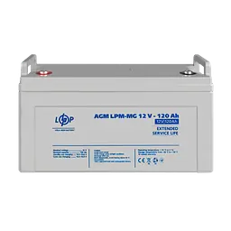 Акумулятор мультигелевий LPM-MG 12V - 120 Ah - мініатюра 2