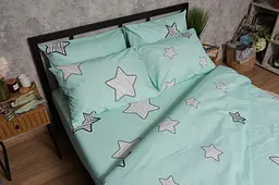 Комплект постільної білизни Moon&Star Бязь Gold Люкс Child Stars євро 200х220 наволочки 4х50х70 - мініатюра 5