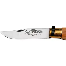 Ніж Old Bear Classic M, 420 steel, Оливковий wood - мініатюра 3