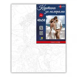Картина за номерами Santi Романтична пара 40х50 см (955770) - мініатюра 2