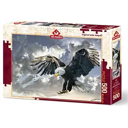 Пазл Art Puzzle Чорно-білий Білоголовий орлан 500 ел. (4167)