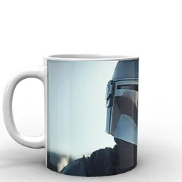 Кухоль GeekLand Зоряні війни Мандалорець Мандалорець Star Wars The Mandalorian TM.04.19 330 мл білий - мініатюра 3
