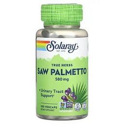 Со Пальметто Saw Palmetto 580 mg 100 капсул Solaray vit0004921