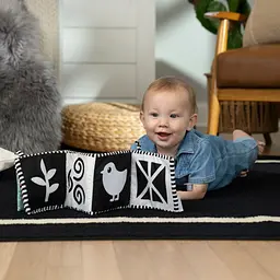 Книжка м'яка розвиваюча Baby Einstein Counting at the Farm (17303) - мініатюра 3