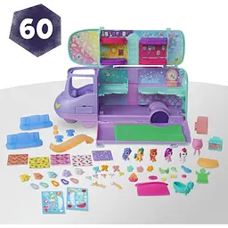Ігровий набір My Little Pony Playset World Magic Mare Stream Buildable Trailer Camper Van (F7650) - мініатюра 3