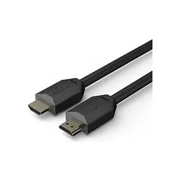 Кабель мультимедійний HDMI M to HDMI M 2.0m V2.0 4K 60Hz HP (HP_DHC-HD01-02M) - мініатюра 3