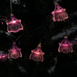 Гирлянда на Хэллоуин 10 led 150 см 45 × 40 мм разноцветная - миниатюра 4