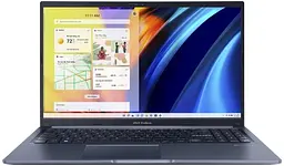 Ноутбук ASUS 15.6 VivoBook 15 X1502VA-BQ489 FHD IPS/Intel i7-13620H/16GB/512 SSD/UMA/DOS/Blue (90NB10T1-M00MM0)