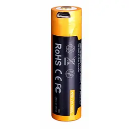 Акумулятор 14500 Fenix 1600 mAh Li-ion зарядка micro usb (ARB-L14-1600U) - мініатюра 3